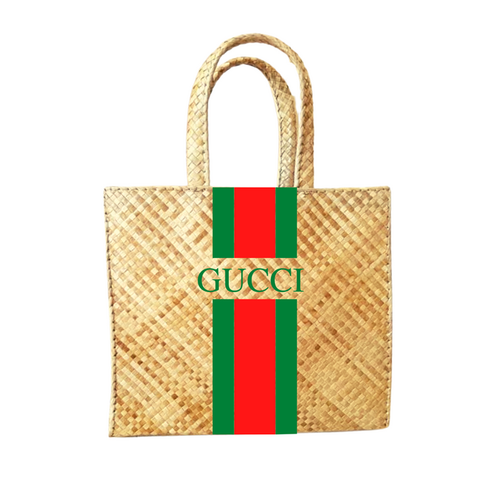 Bayong Picnic Tote - Travellers Hat Boutique