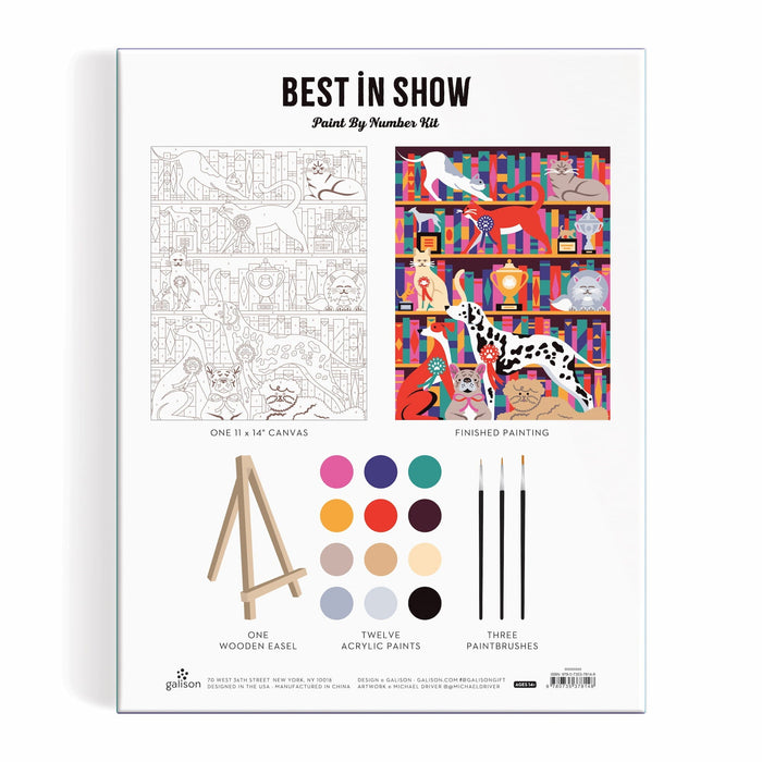 Best In Show 11 x 14 Paint By Number Kit Michael Driver