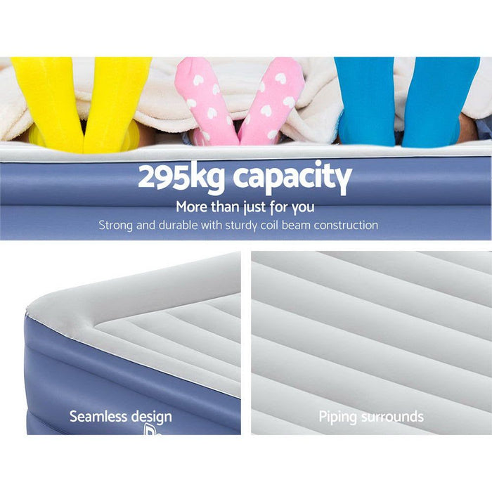 Bestway Air Bed Inflatable Mattress Queen -Home Living Store - -