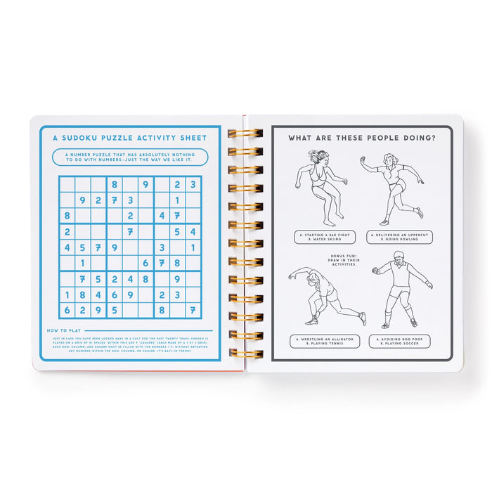 Beyond Bored Activity Book Brass Monkey