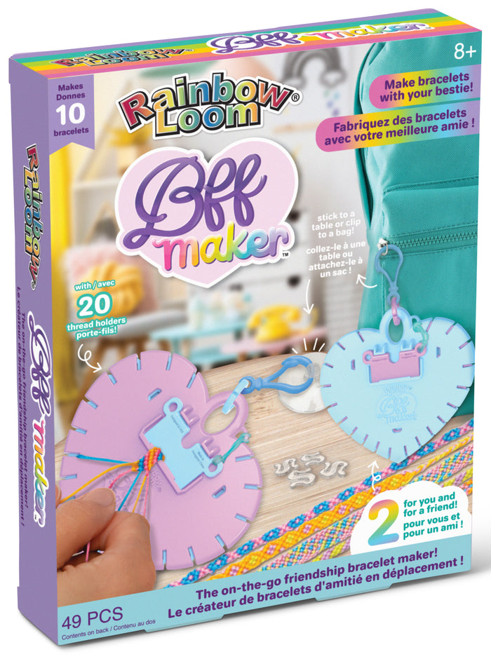 BFF Maker - The On-The-Go Friendship Bracelet Maker!
