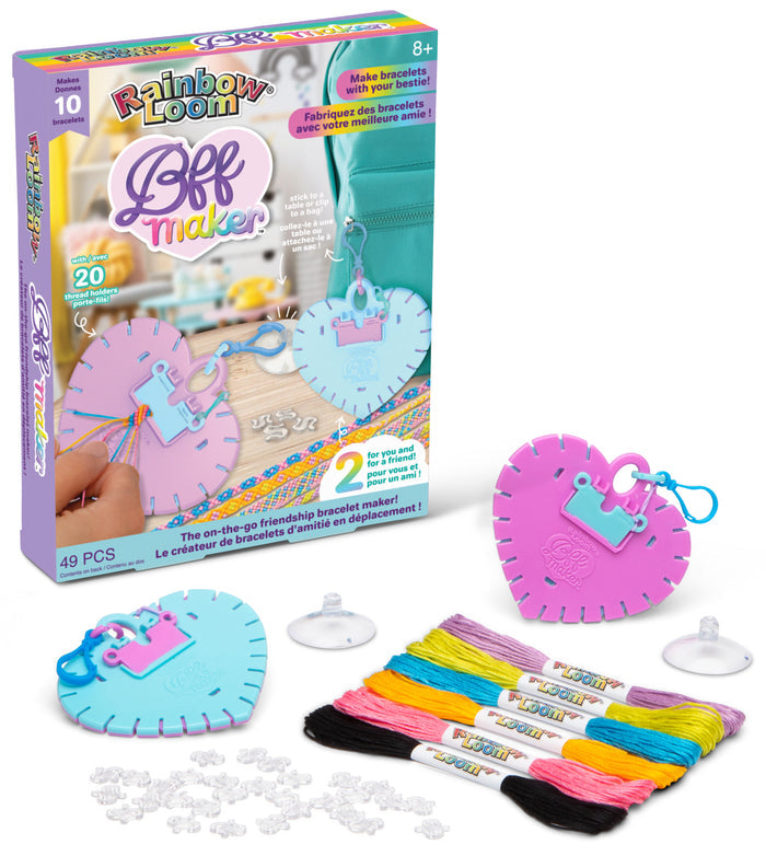BFF Maker - The On-The-Go Friendship Bracelet Maker!
