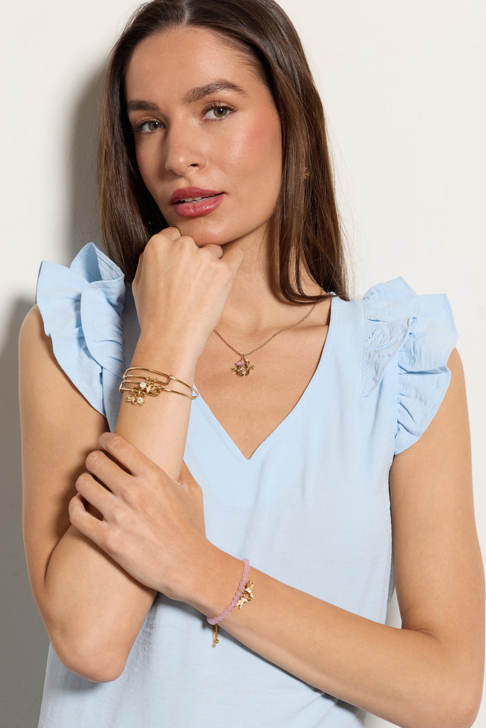'Birds of a Feather' Hummingbird Bolo Bracelet