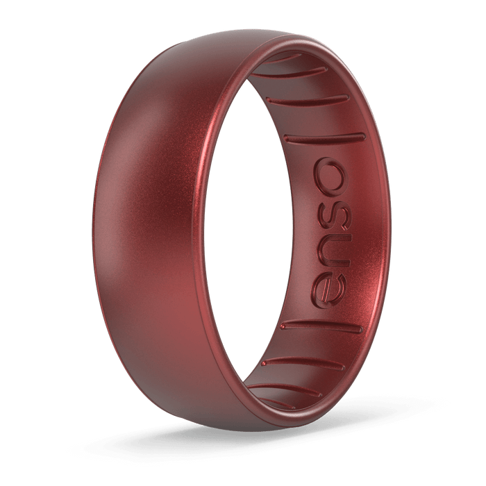 Birthstone Classic Silicone Ring - Garnet