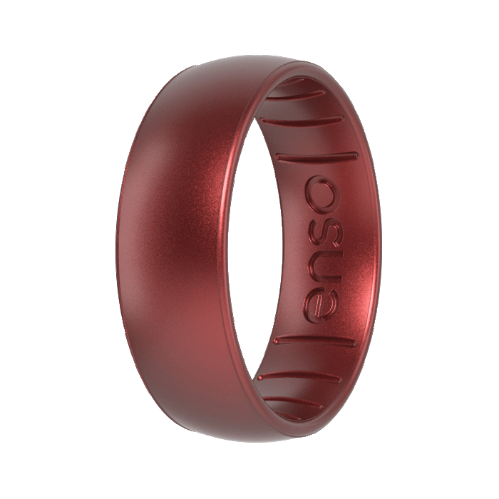 Birthstone Classic Silicone Ring - Garnet
