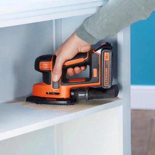 Black & Decker 18V Lithium-Ion Cordless Mouse Detail Sander | BDCDS18-GB (7096609898684)