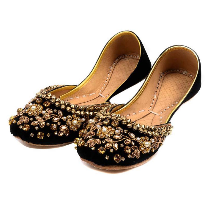 Black Fancy Khussa