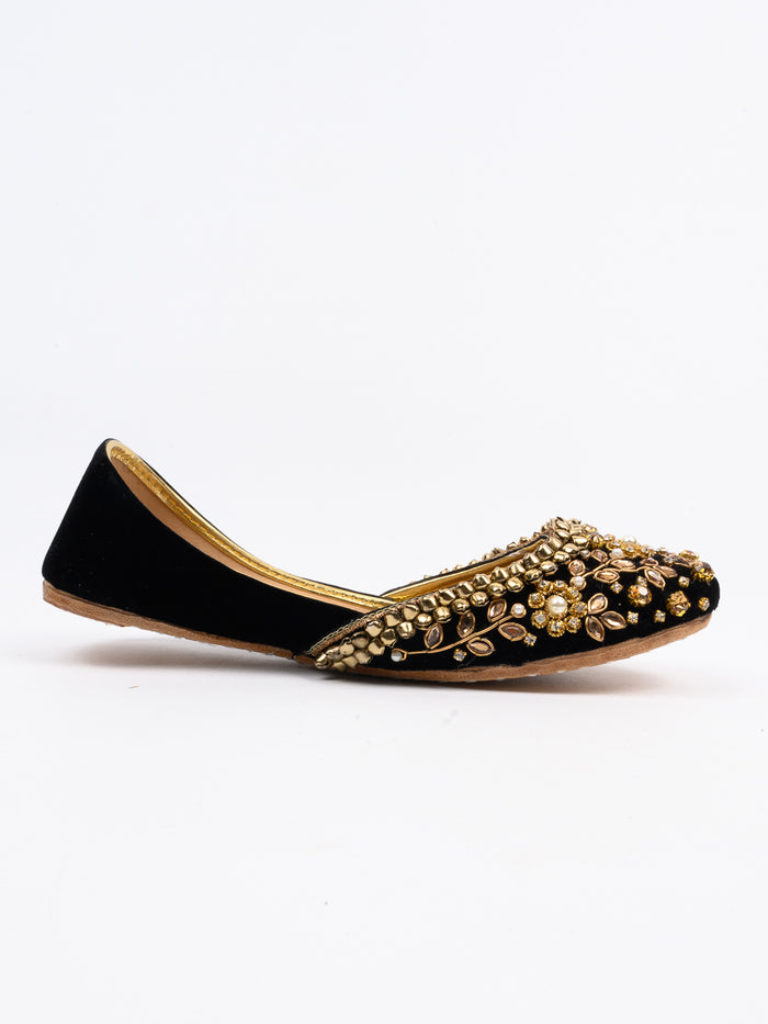 Black Fancy Khussa