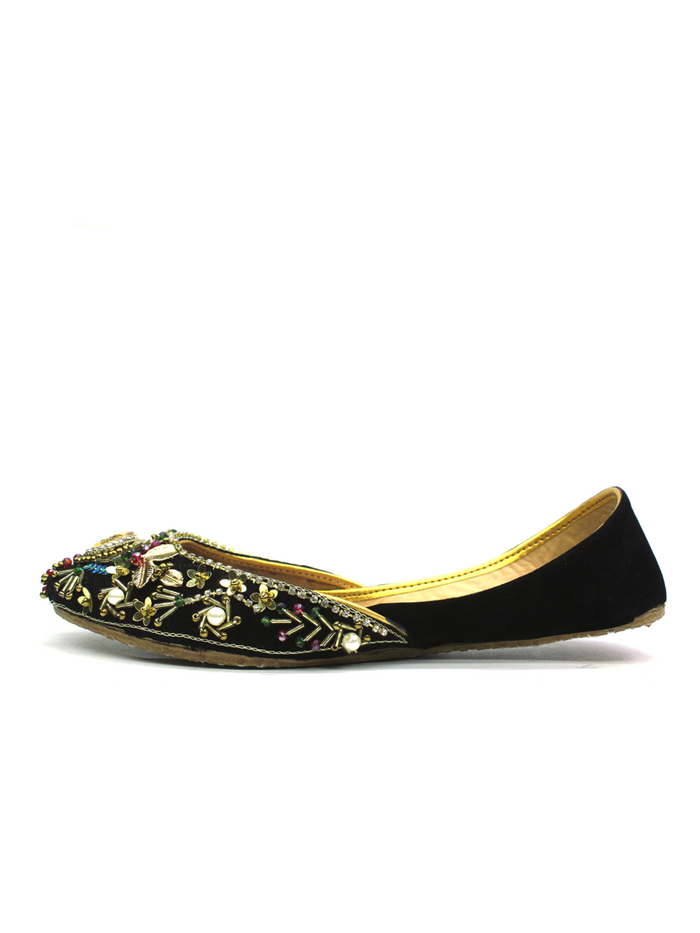Black Fancy Khussa