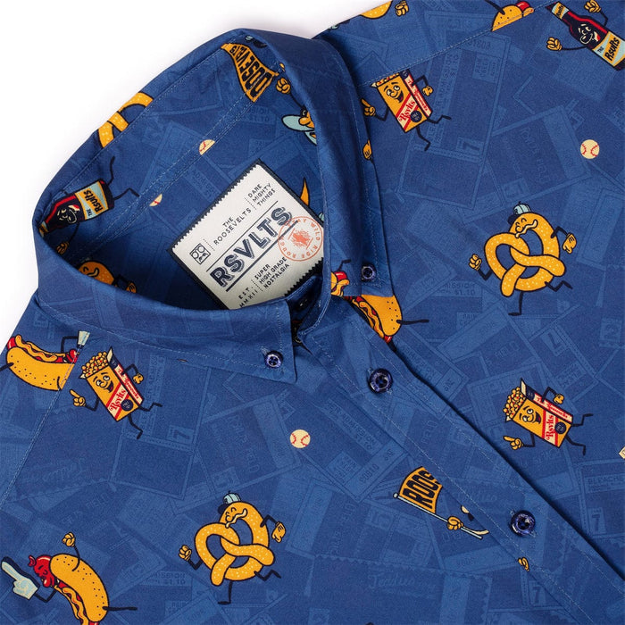 RSVLTS RSVLTS Short Sleeve Shirt "Bleacher Bites" – KUNUFLEX Short Sleeve Shirt