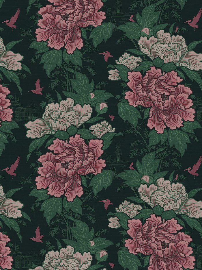 Bloomin' Marvellous 'Blush Green' Recycled Velvet