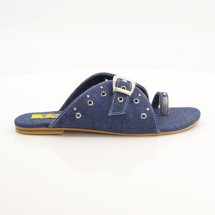 Blue Kohlapuri for Women