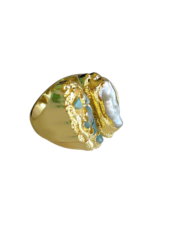 Blue Lagoon Ring