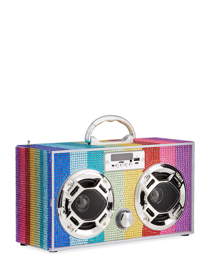 Bluetooth FM Radio Rainbow Bling