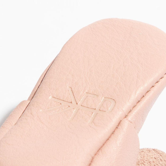 Blush Knotted Bow Mocc knotted bow mocc Soft Sole