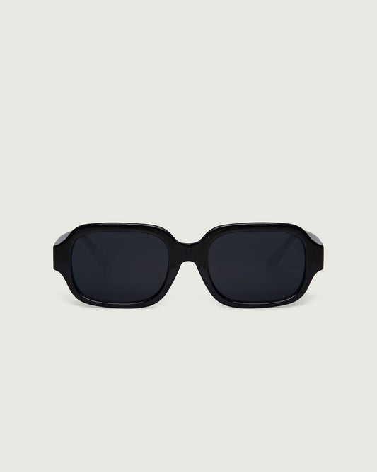 Ink::Bobbi Sunglasses square black recycled polyester front