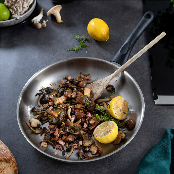 Bold koekenpan 28 cm met champignons en citroen