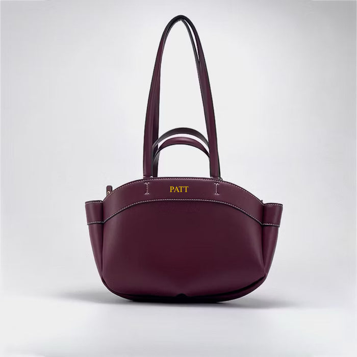 Boston Custom Name Leather Bag