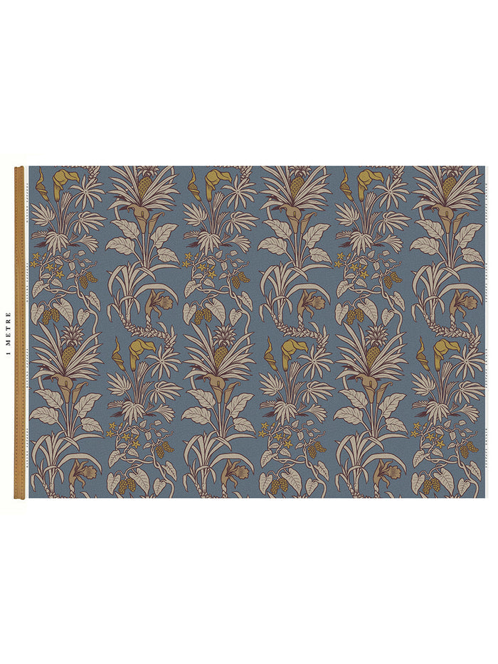 Botanize Heritage 'Whale Blue' Recycled Velvet