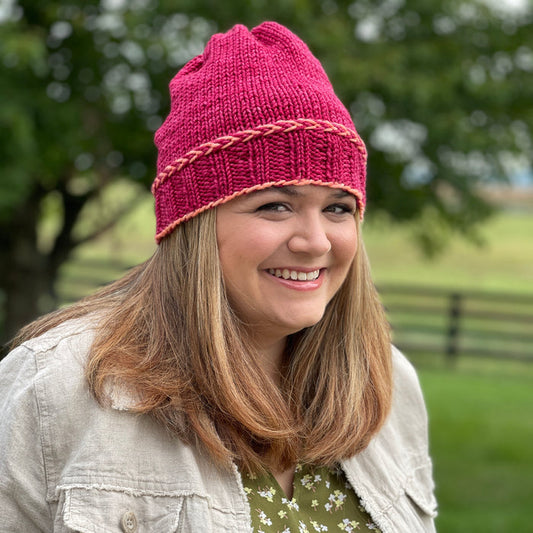 Braided Bulky Beanie Pattern