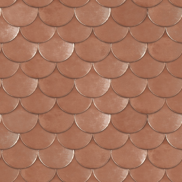 SINGLE ROLL / Copper Scallops