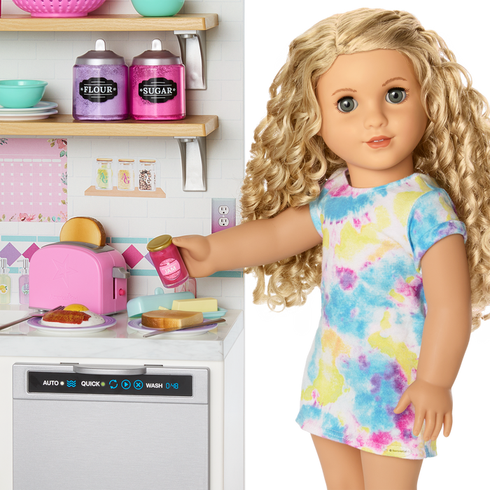 Breakfast for Two Set for 18-inch Dolls