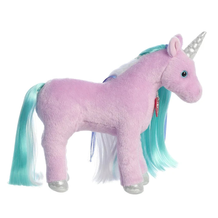 Breyer Mane Events 12 Inch Twilight the Purple Unicorn Plush Toy