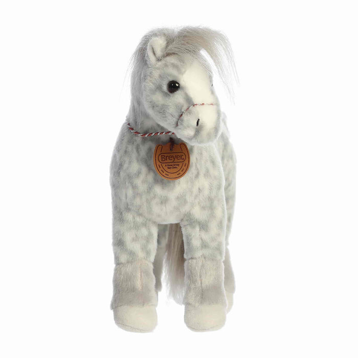 Breyer Showstoppers 13 Inch Dapple Gray Trakehner Horse Plush Toy