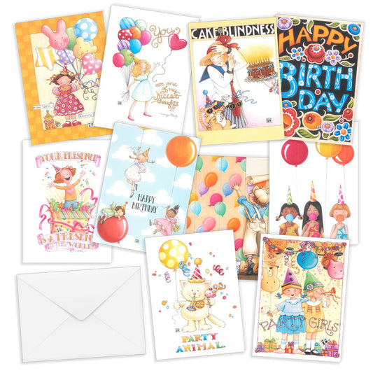 Bright Birthday Greeting Card Bundle