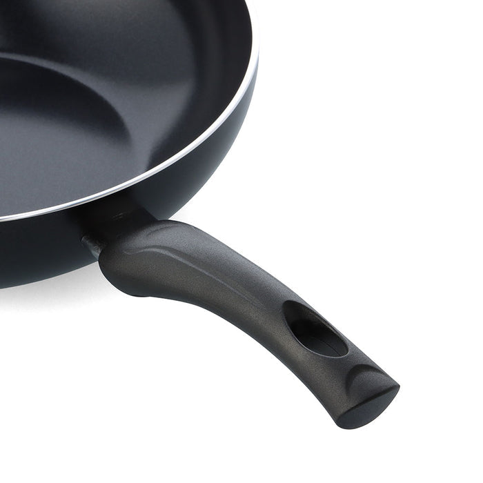 Brilliant hapjespan 24 cm zwart handvat