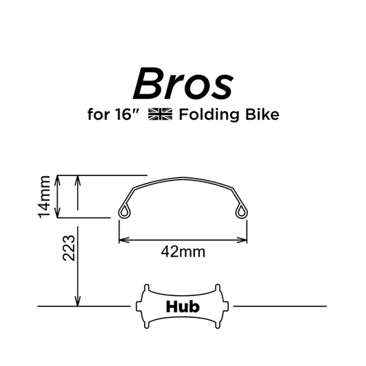 Bros 16"