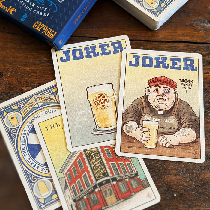 Brother McPint Playing Cards