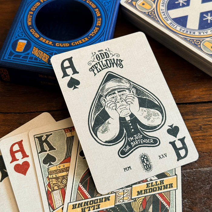 Brother McPint Playing Cards