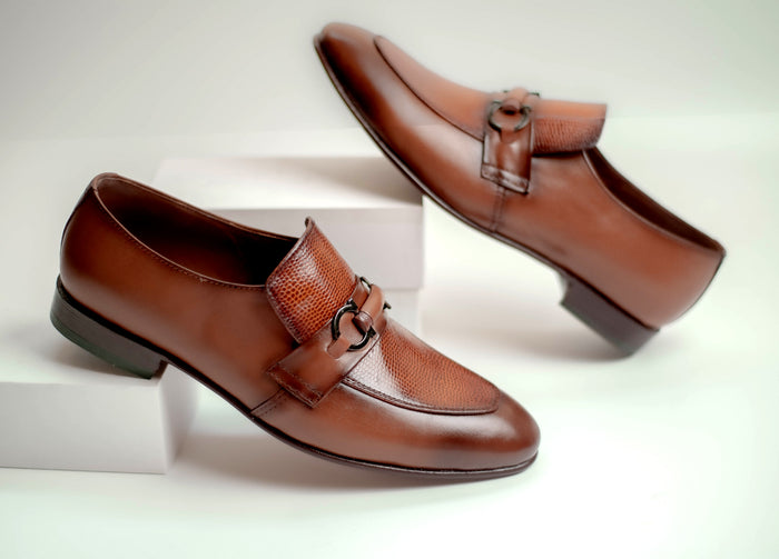 Buckle Moccasin Shoes