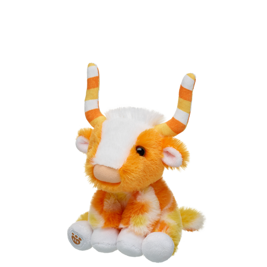 Build-A-Bear Mini Beans® Candy Corn Longhorn Stuffed Animal