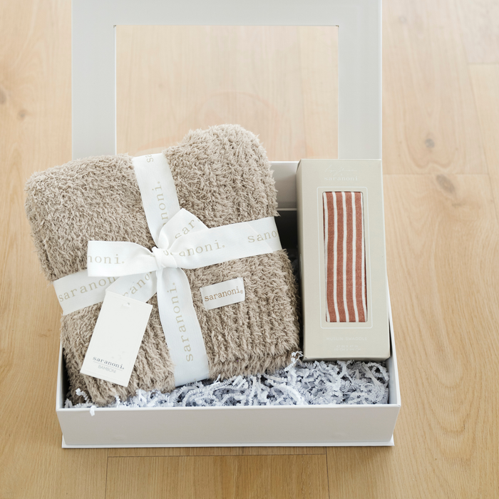 Taupe / By Hope Camel Stripe