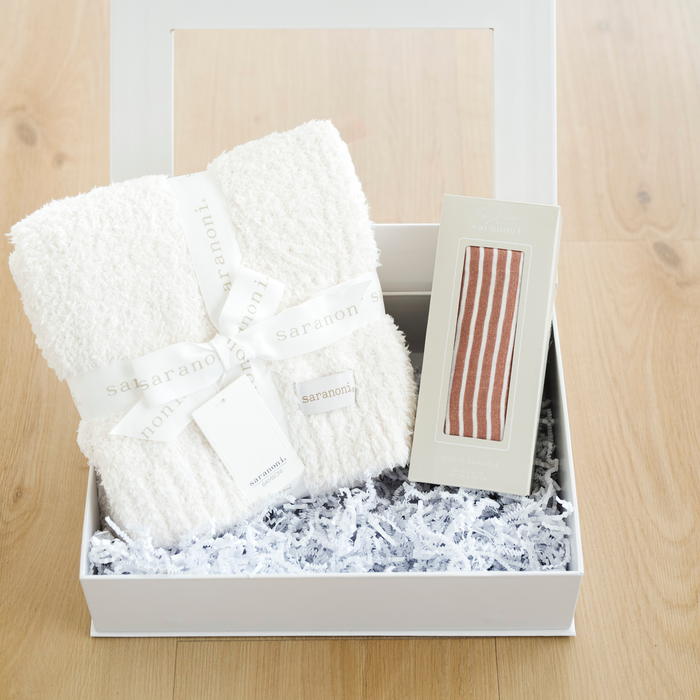 Ivory / By Hope Camel Stripe