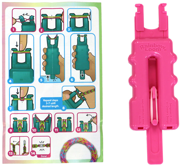 Bunny Auto Loom with Rose Jelly & Mixed with Jelly Bands