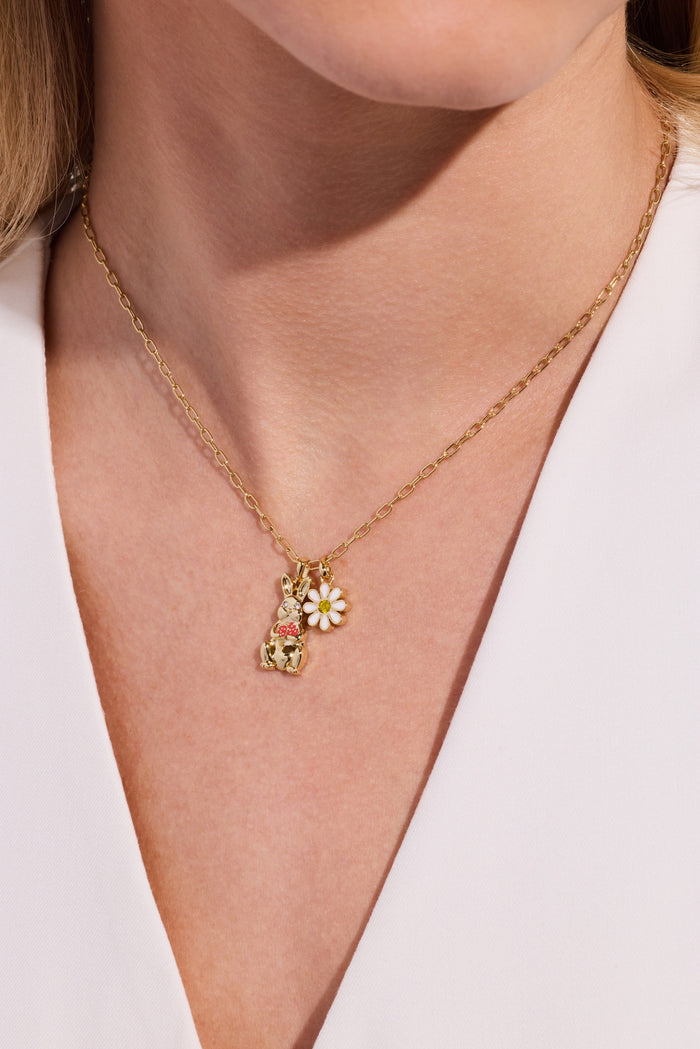 Bunny Charm Necklace