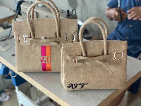 SMALL 25CM / Birk*n / MONOGRAM STRIPED