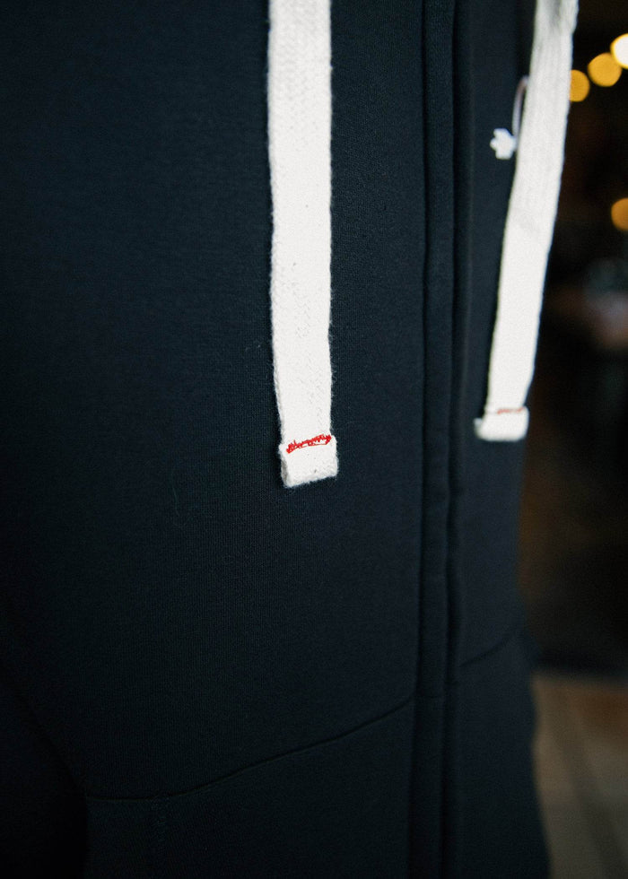 CA Zip Hoodie Fleece - Iron & Resin