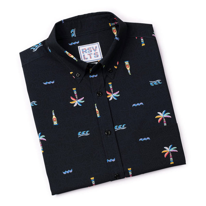 RSVLTS RSVLTS Cabana Nights _ KUNUFLEX Short Sleeve Shirt