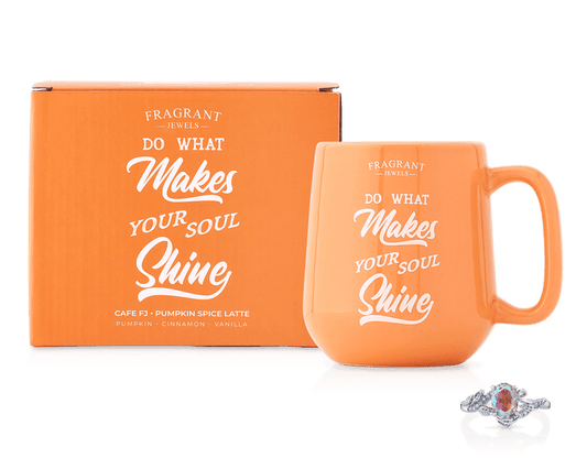 Cafe FJ: Pumpkin Spice Latte - Makes Your Soul Shine - Jewel Candle