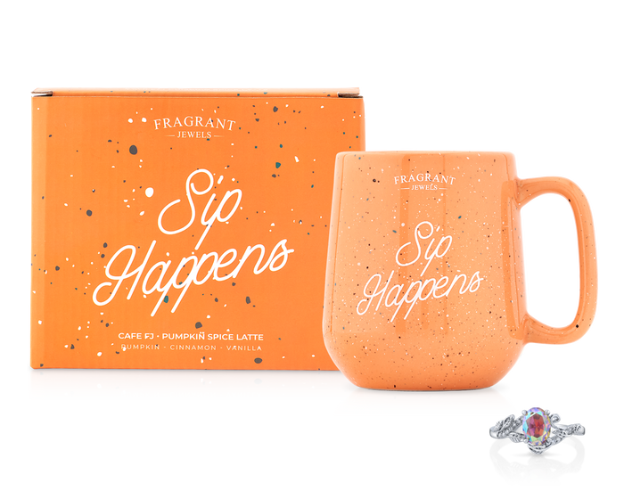 Cafe FJ: Pumpkin Spice Latte - Sip Happens - Jewel Candle
