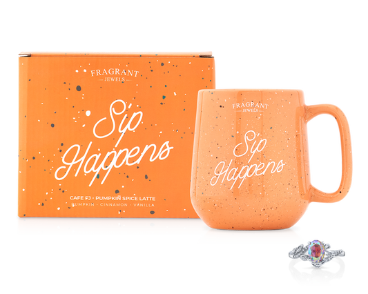 Cafe FJ: Pumpkin Spice Latte - Sip Happens - Jewel Candle