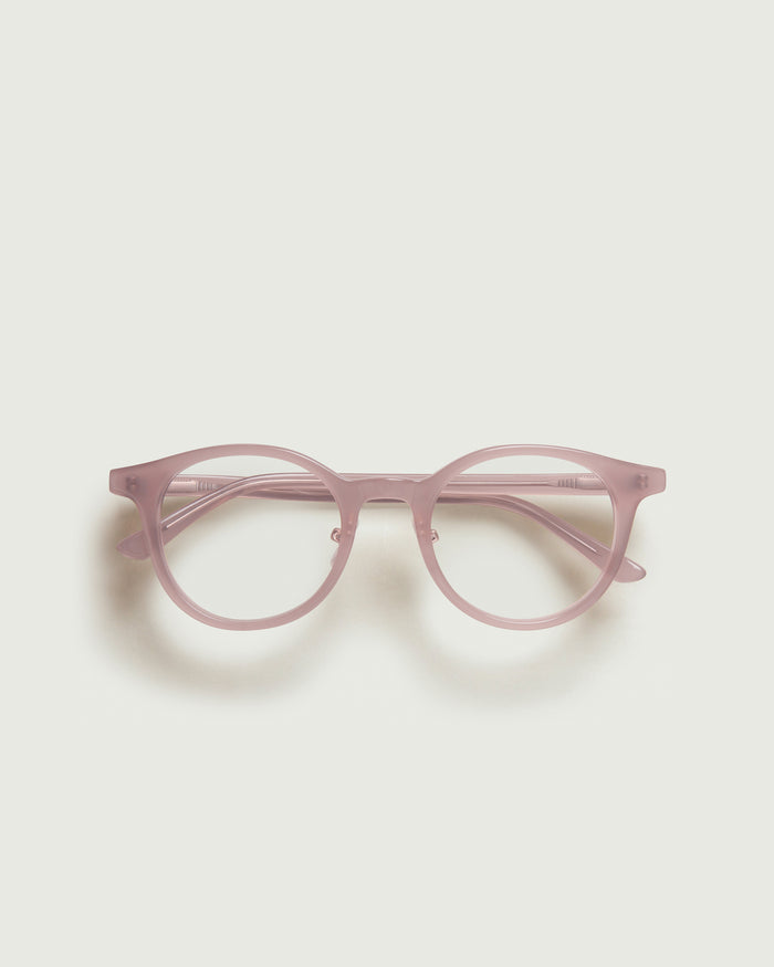 Honey::Caine Eyeglasses round nude acetate top