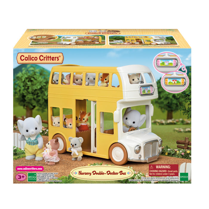 Calico Critters Nursery Double Decker Bus