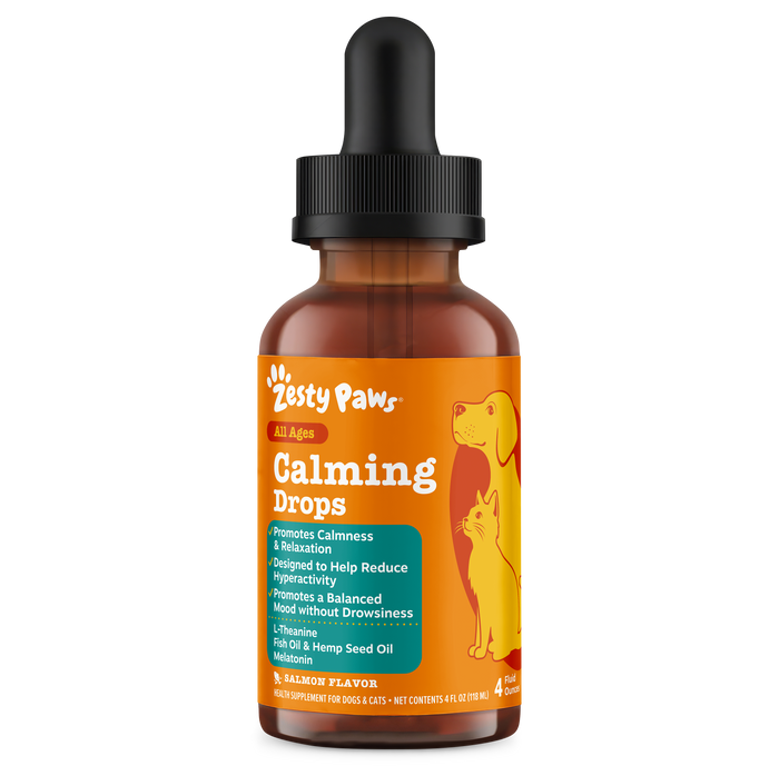 Calming Drops for Dogs & Cats
