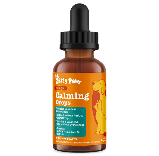 Calming Drops for Dogs & Cats