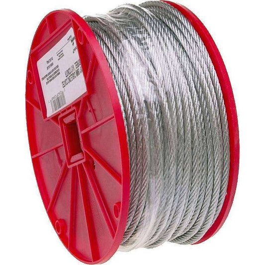 Campbell Cable 1/4"/6mm (7 x 19) Uncoated Galv